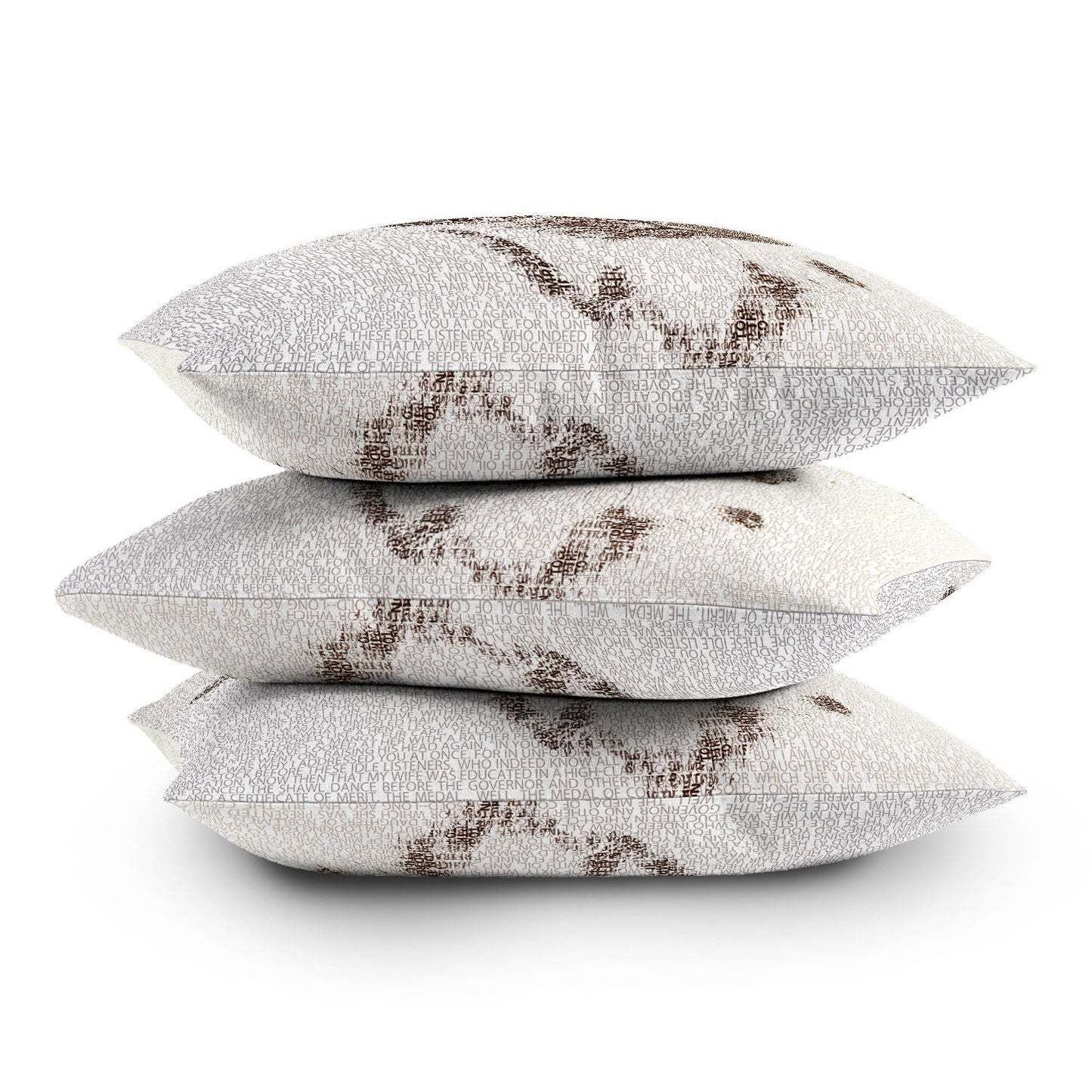 Belle13 The Intellectual Pug Throw Pillow
