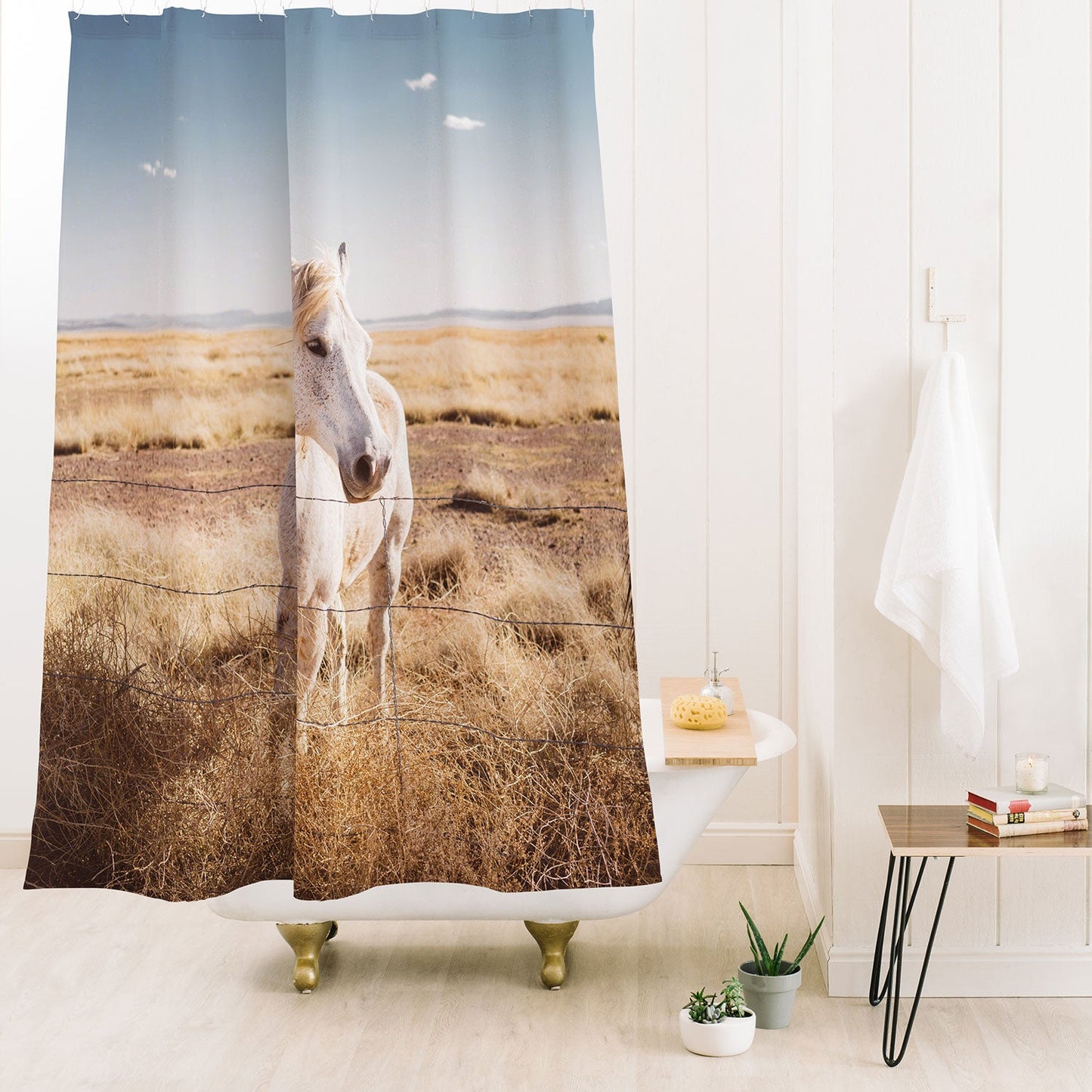 Bethany Young Photography West Texas Wild II Shower Curtain