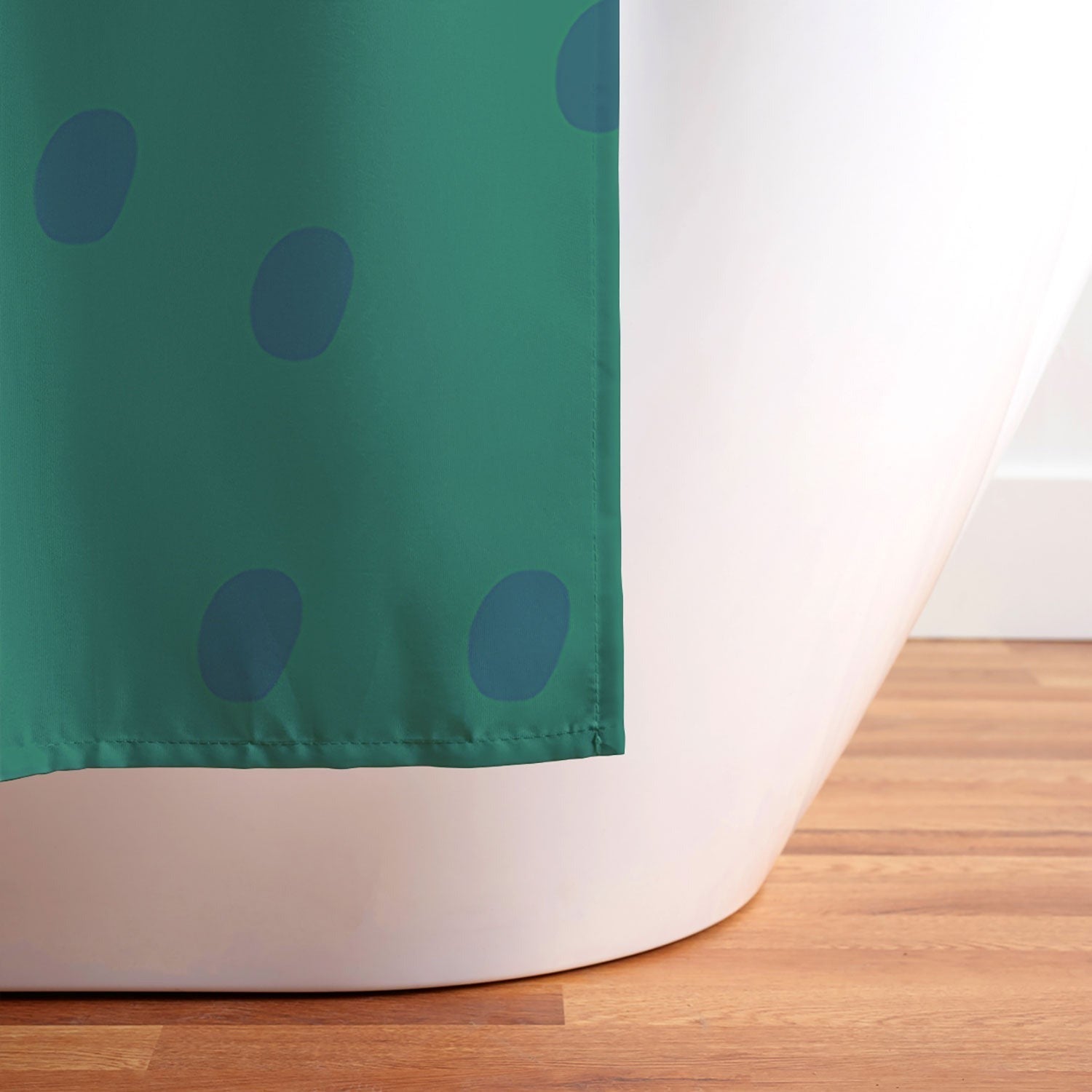 Camilla Foss Pebbles and Rabbit Shower Curtain