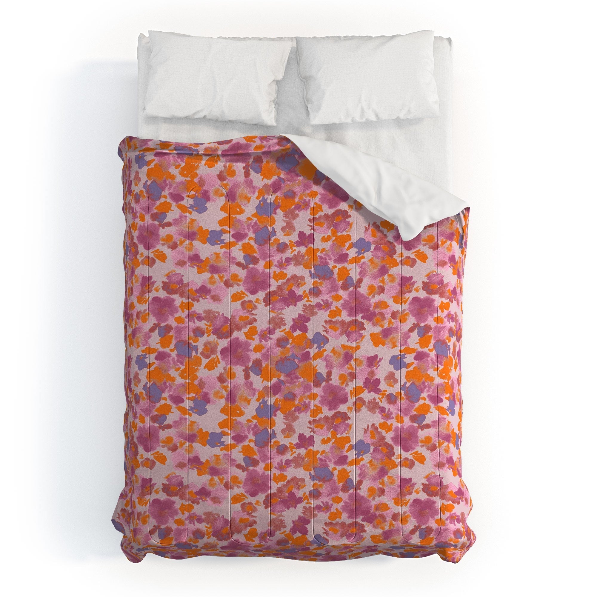 Gabriela Fuente Day Dreaming Watercolor Pink Comforter