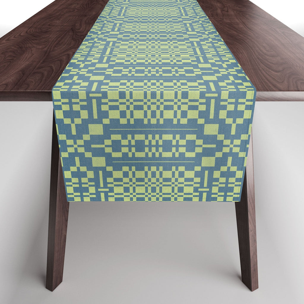 Marta Barragan Camarasa Nostalgic Grid Design Table Runner