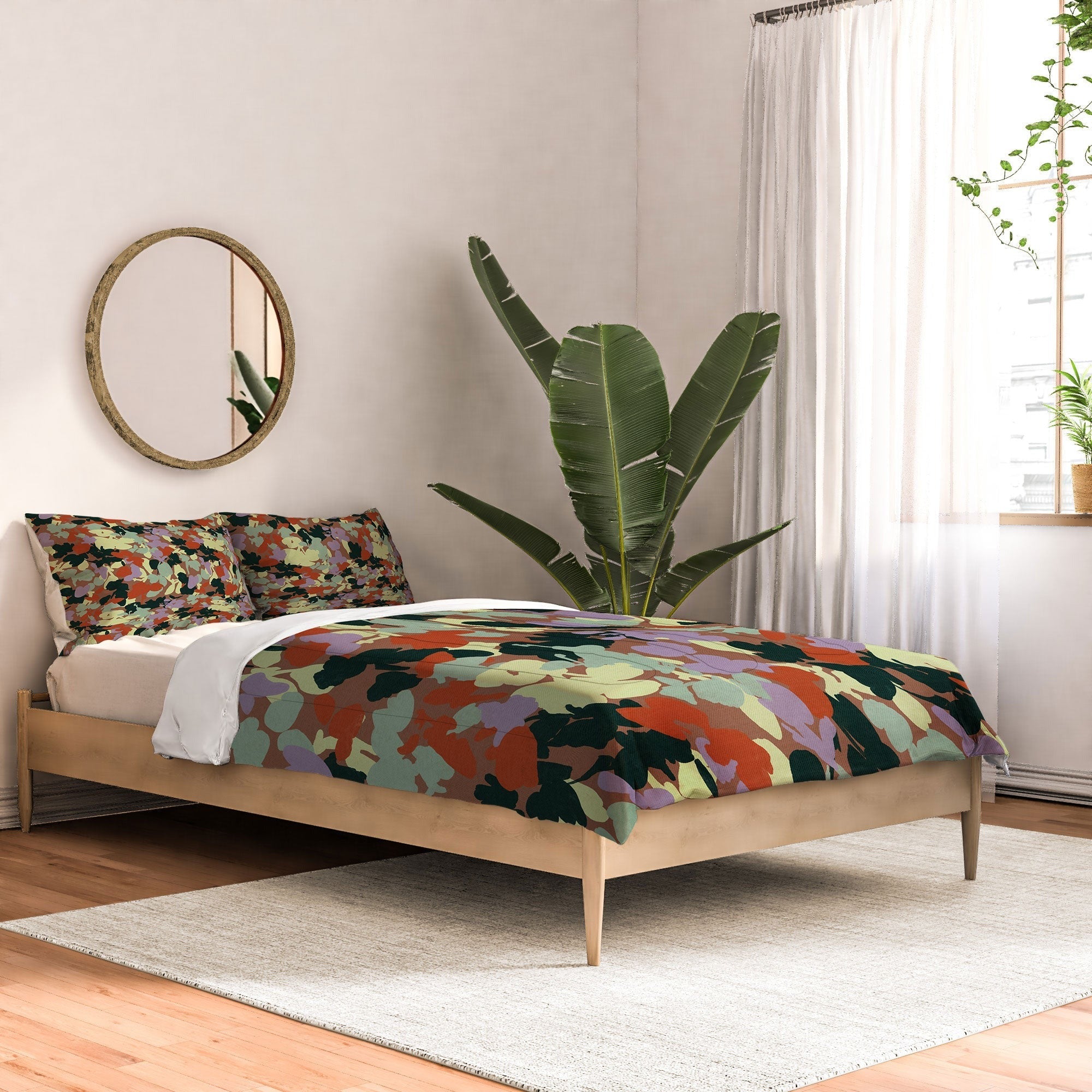 Marta Barragan Camarasa Retro Bloom Medley Comforter