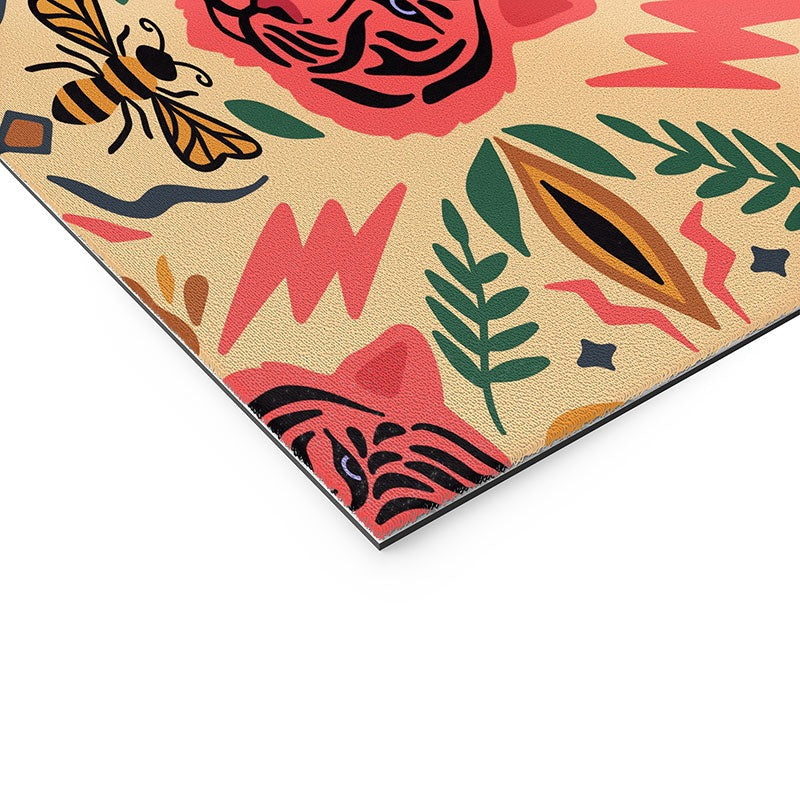 Design by Spark Tigress Queen Bee Welcome Mat