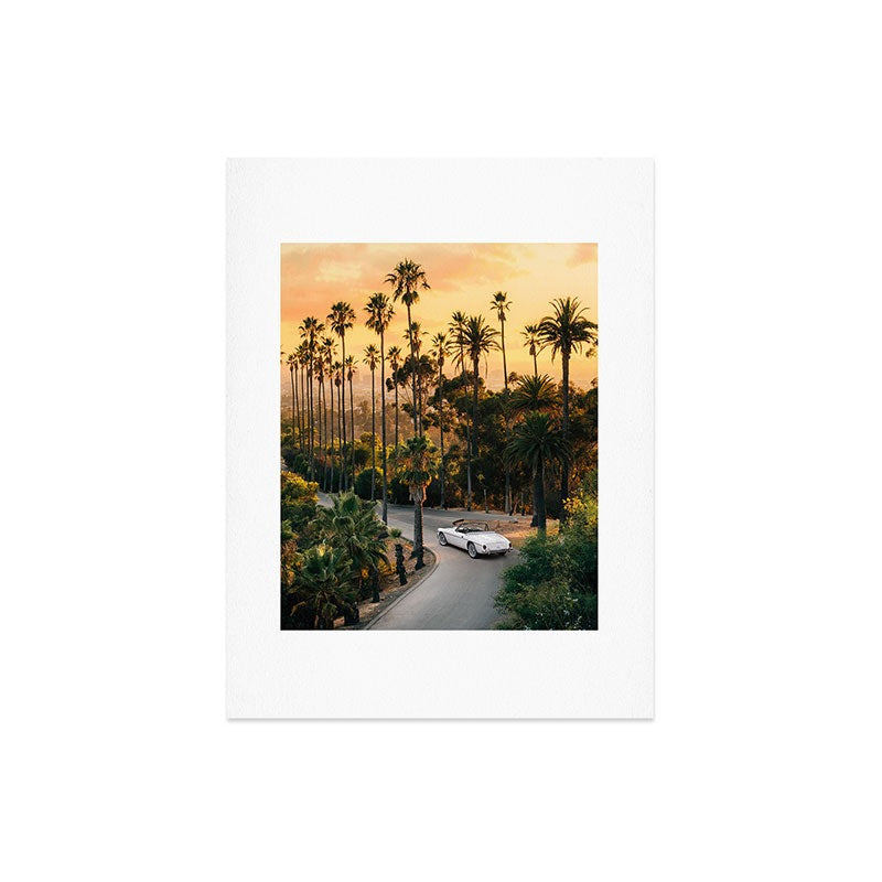 Gal Design Sunset Blvd Art Print