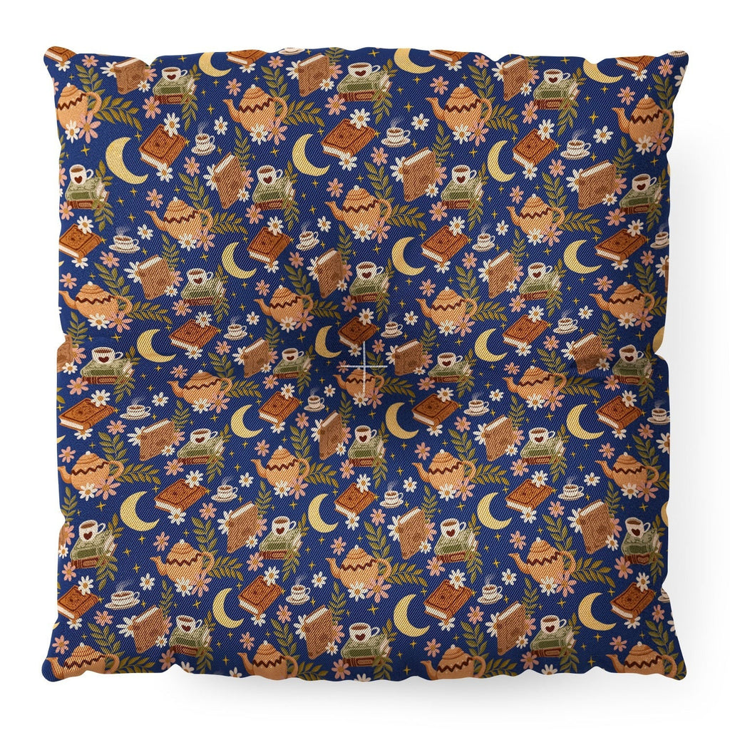 Avenie Moonlit Reading Nook II Floor Pillow Square