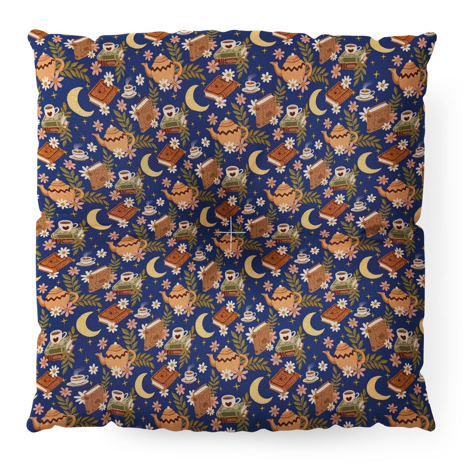Avenie Moonlit Reading Nook II Floor Pillow Square