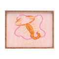 Little Om Zodiac Sign Scorpio Rectangular Tray