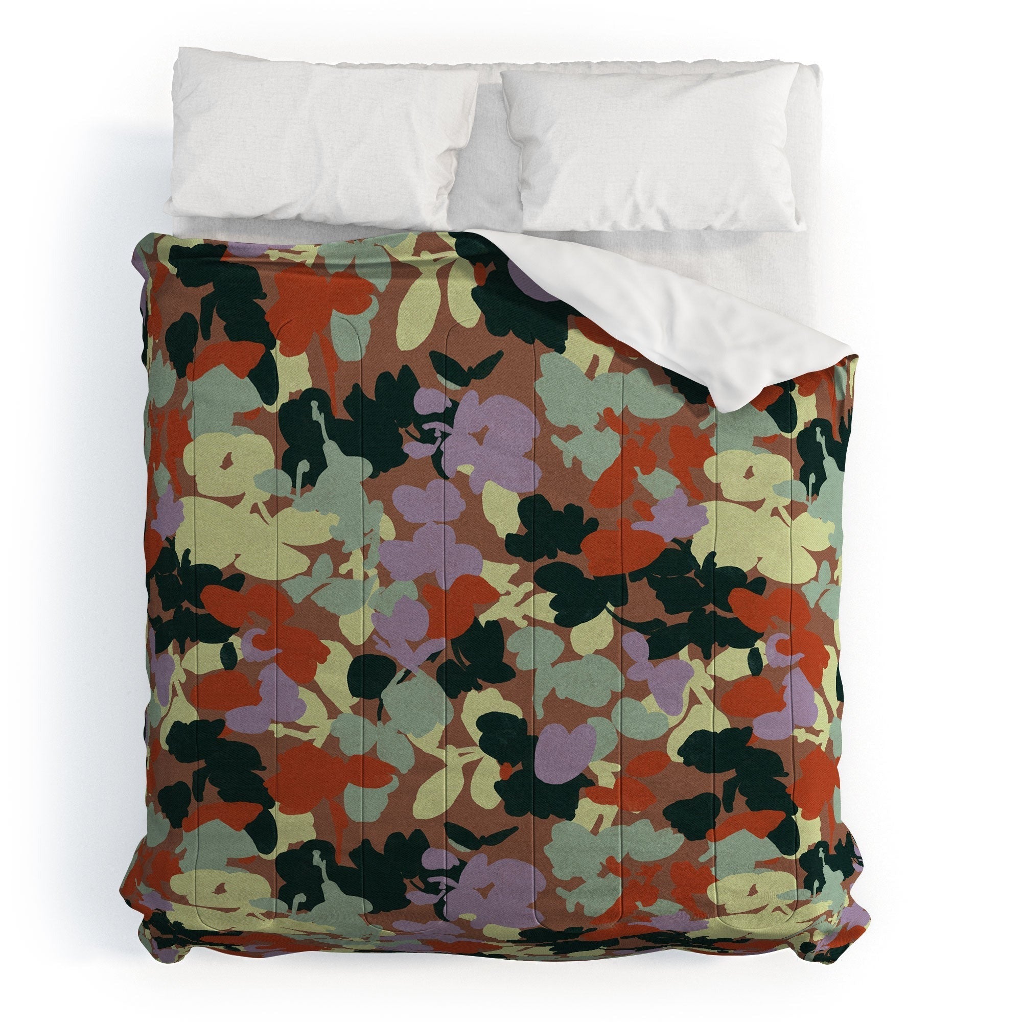 Marta Barragan Camarasa Retro Bloom Medley Comforter