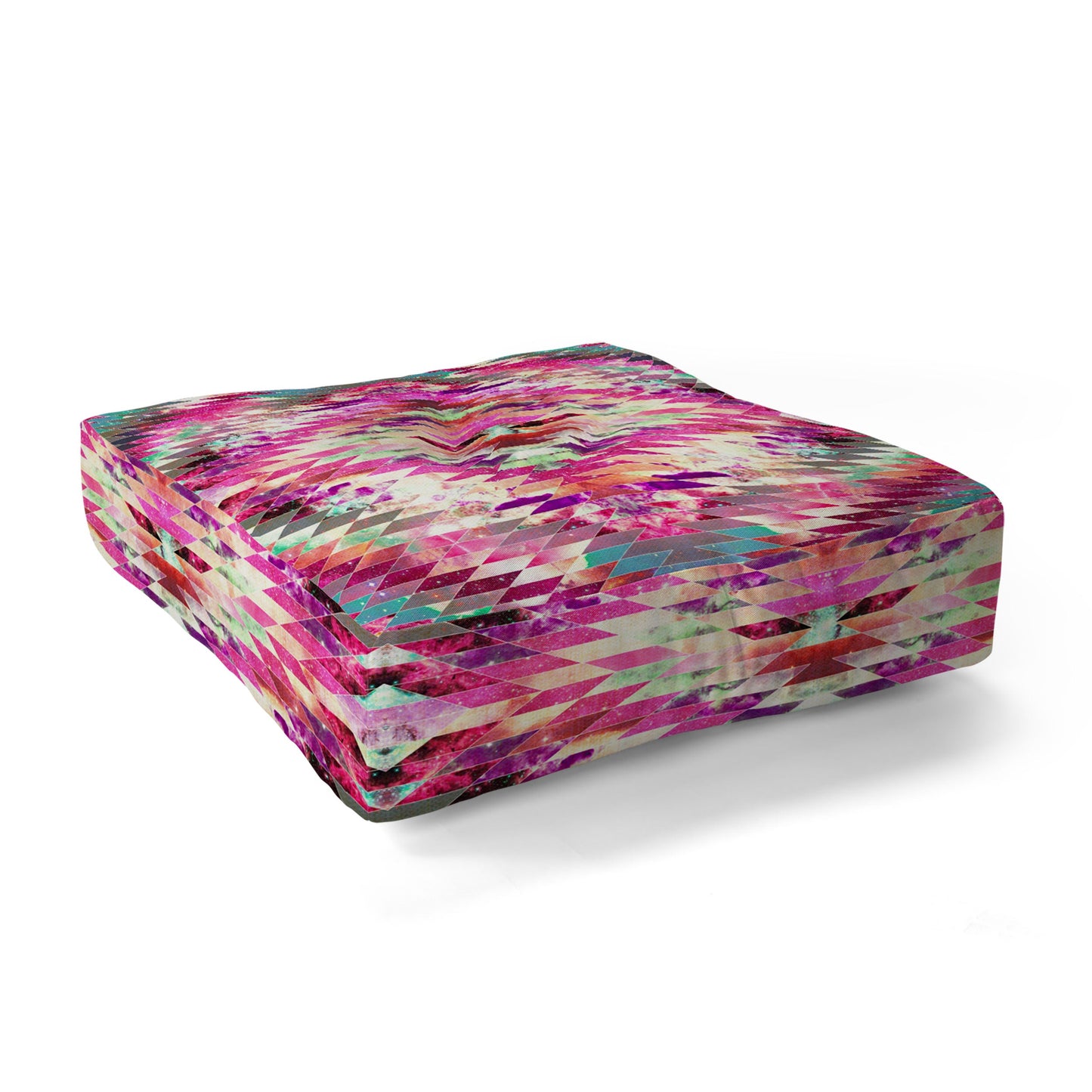 Bianca Green Ancient Star Floor Pillow Square