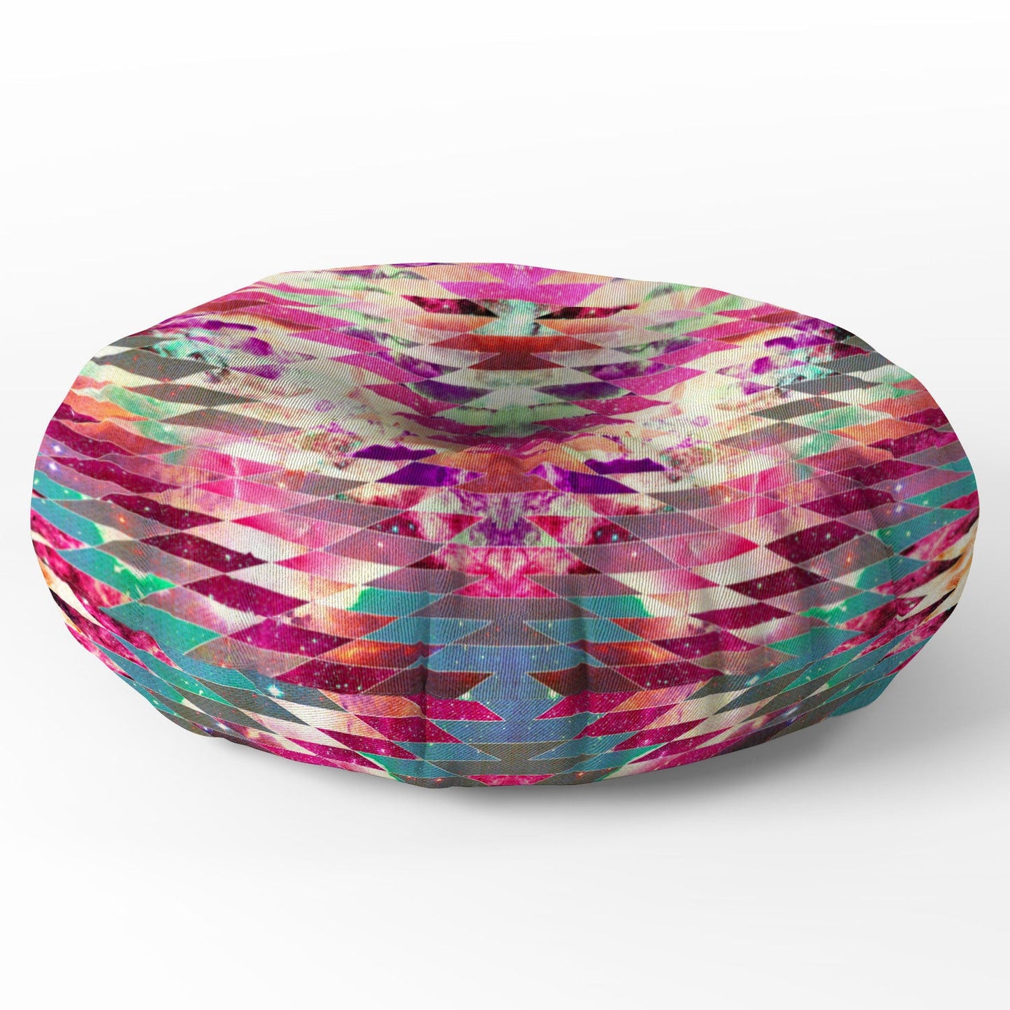Bianca Green Ancient Star Floor Pillow Round