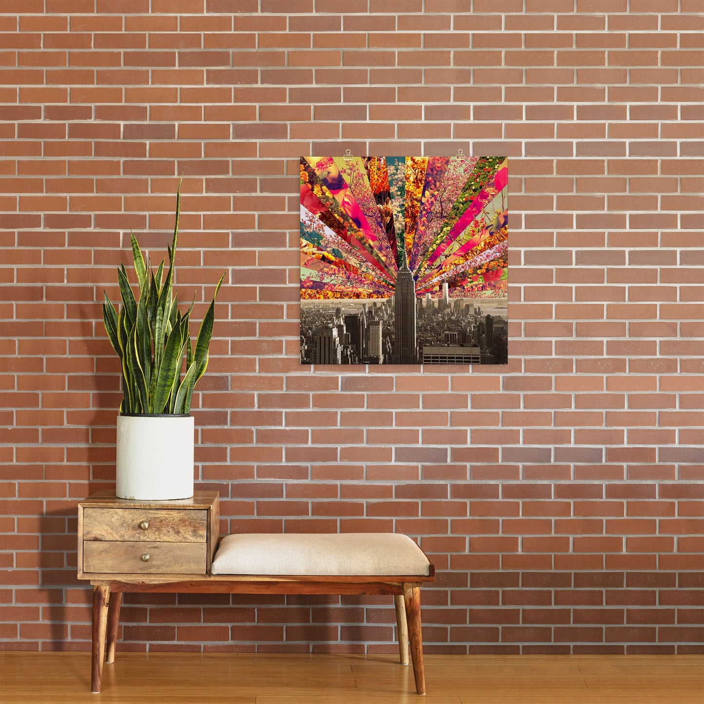 Bianca Green Blooming NY Art Print