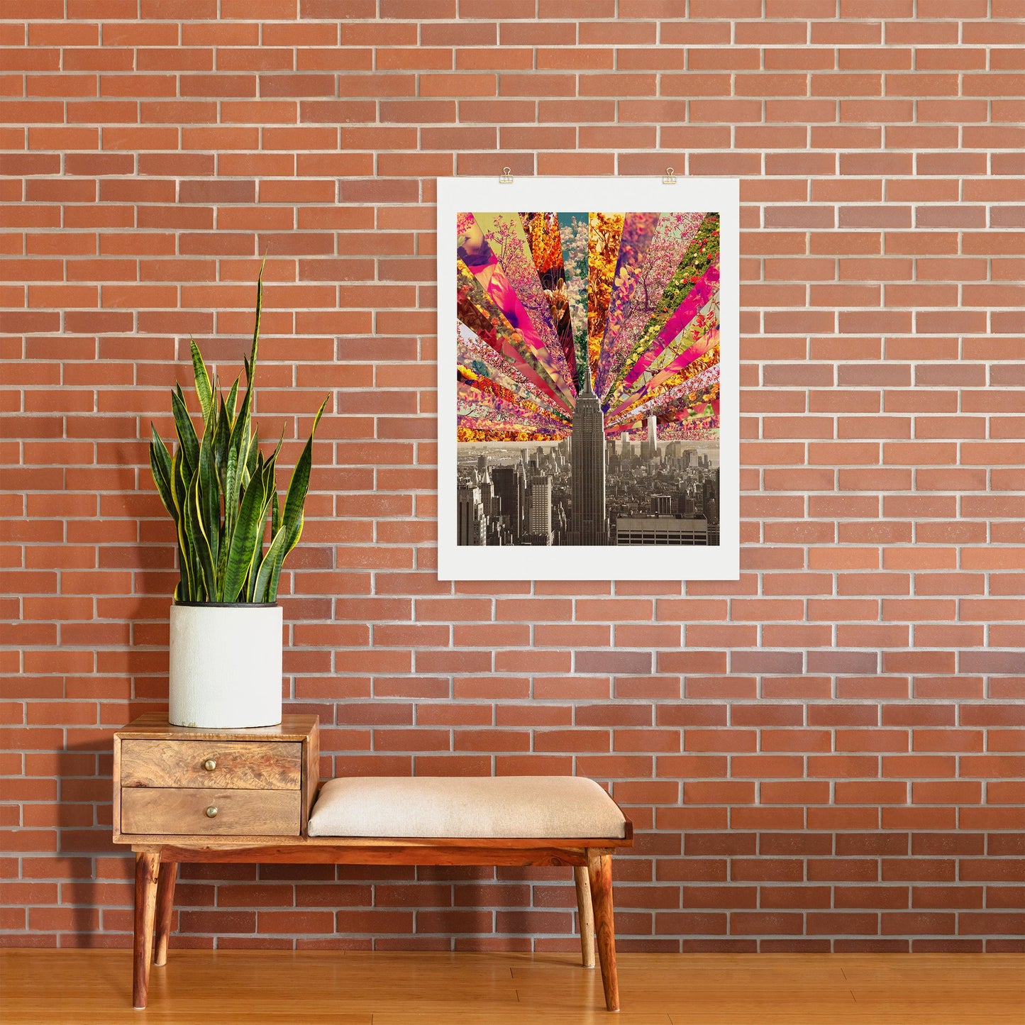 Bianca Green Blooming NY Art Print