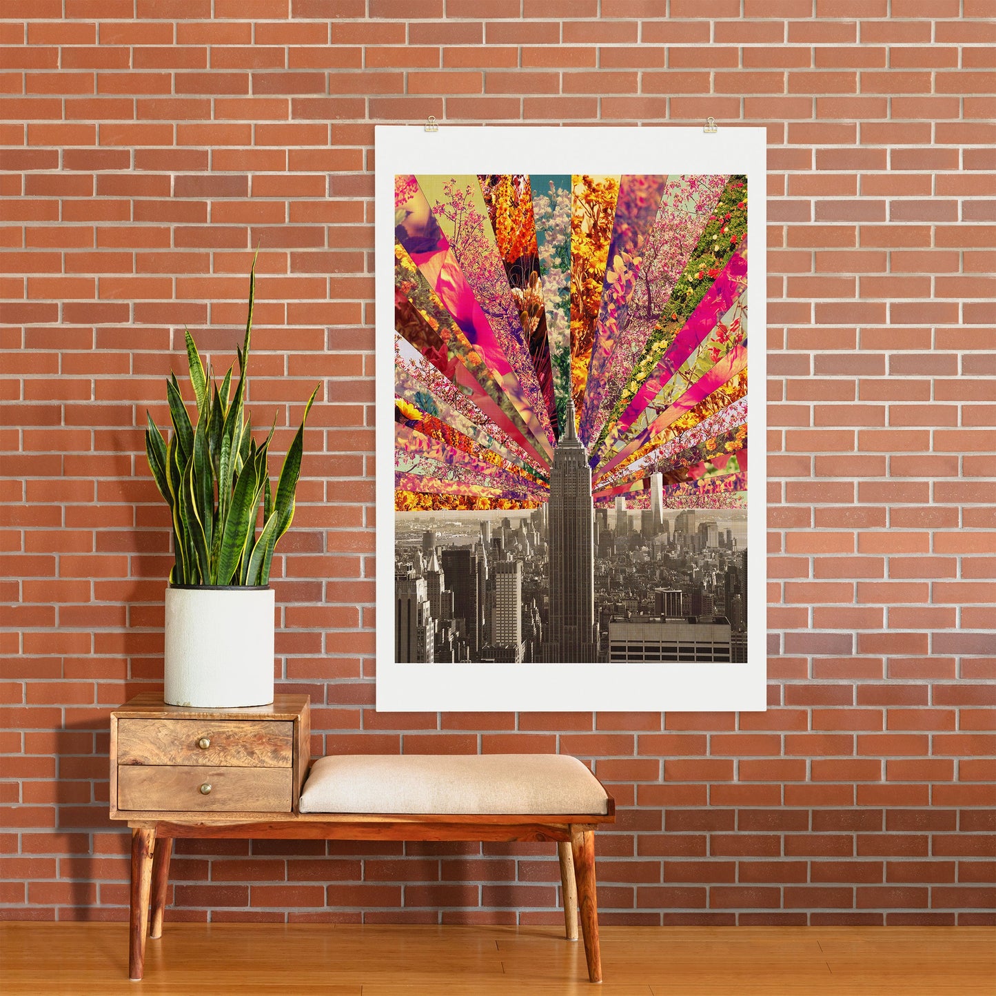 Bianca Green Blooming NY Art Print