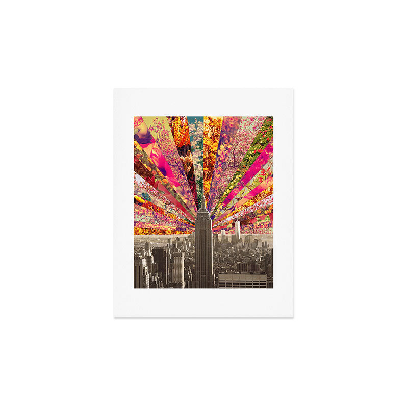 Bianca Green Blooming NY Art Print