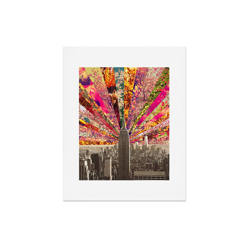 Bianca Green Blooming NY Art Print