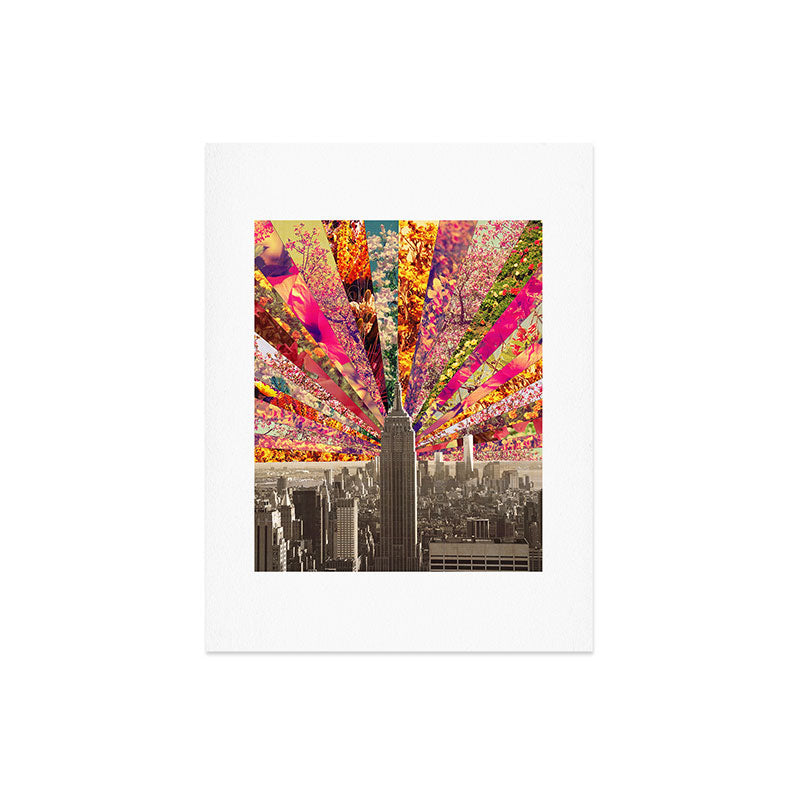 Bianca Green Blooming NY Art Print