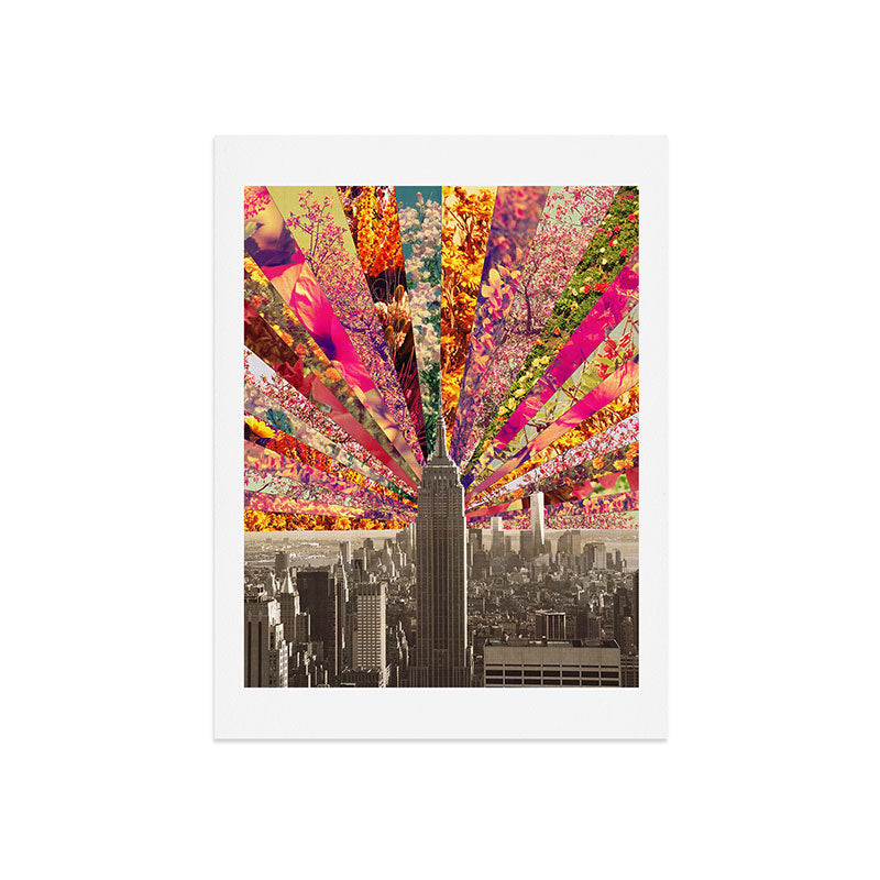 Bianca Green Blooming NY Art Print