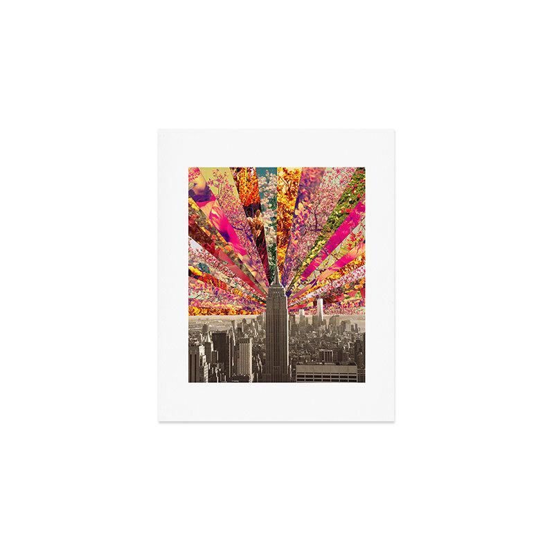 Bianca Green Blooming NY Art Print