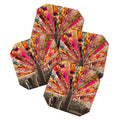 Bianca Green Blooming NY Coaster Set