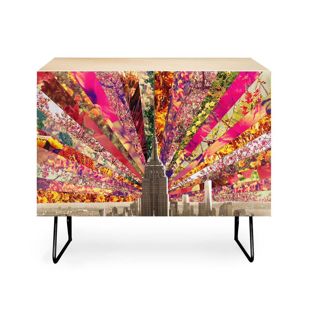 Bianca Green Blooming NY Credenza