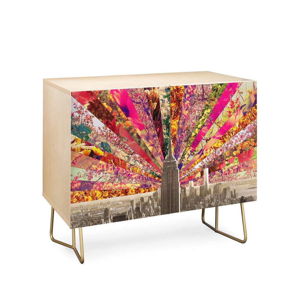 Bianca Green Blooming NY Credenza