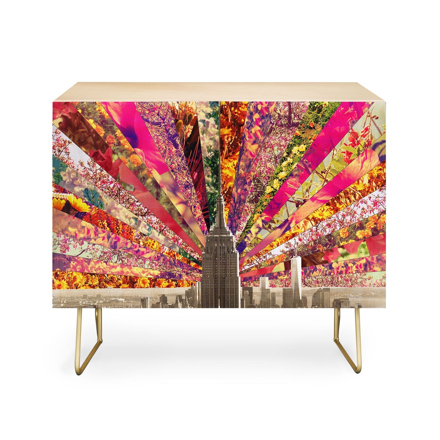 Bianca Green Blooming NY Credenza