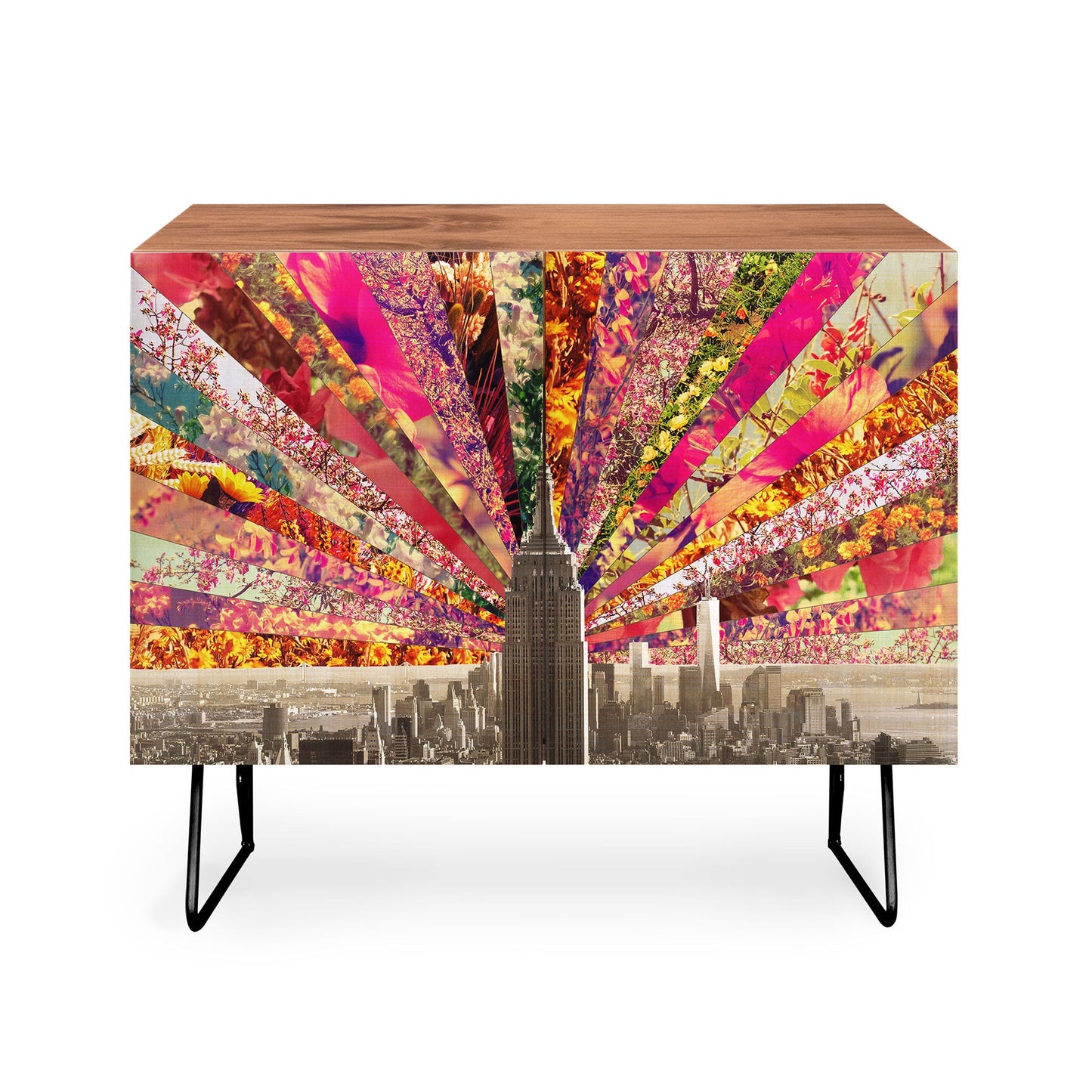 Bianca Green Blooming NY Credenza