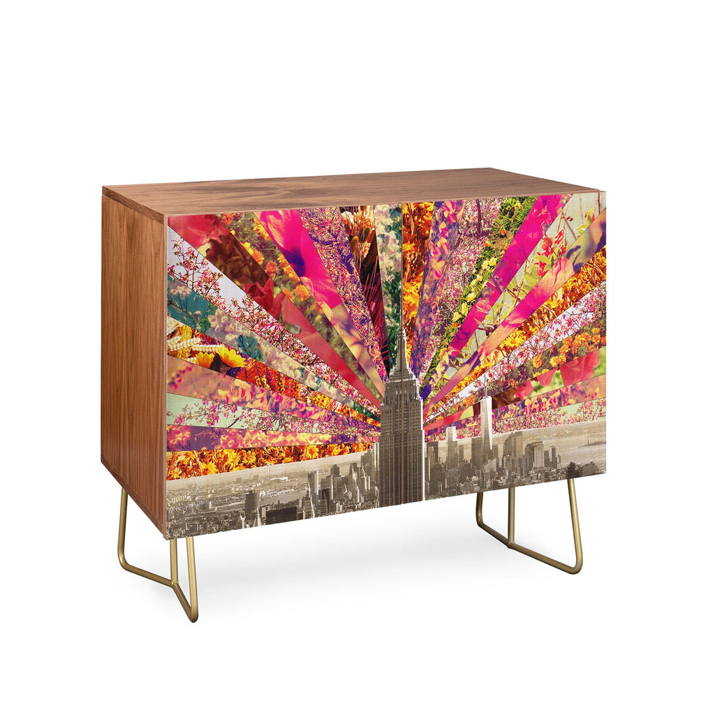 Bianca Green Blooming NY Credenza