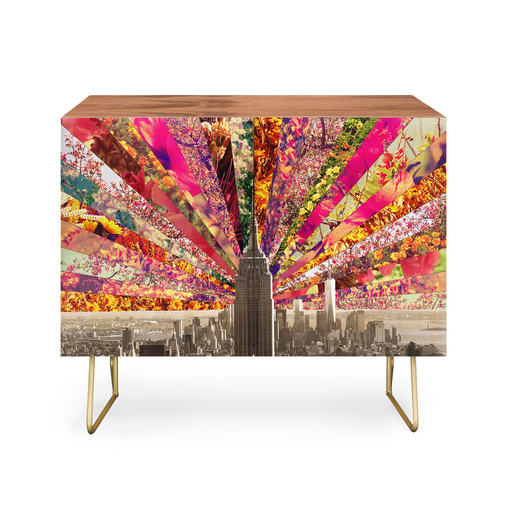 Bianca Green Blooming NY Credenza