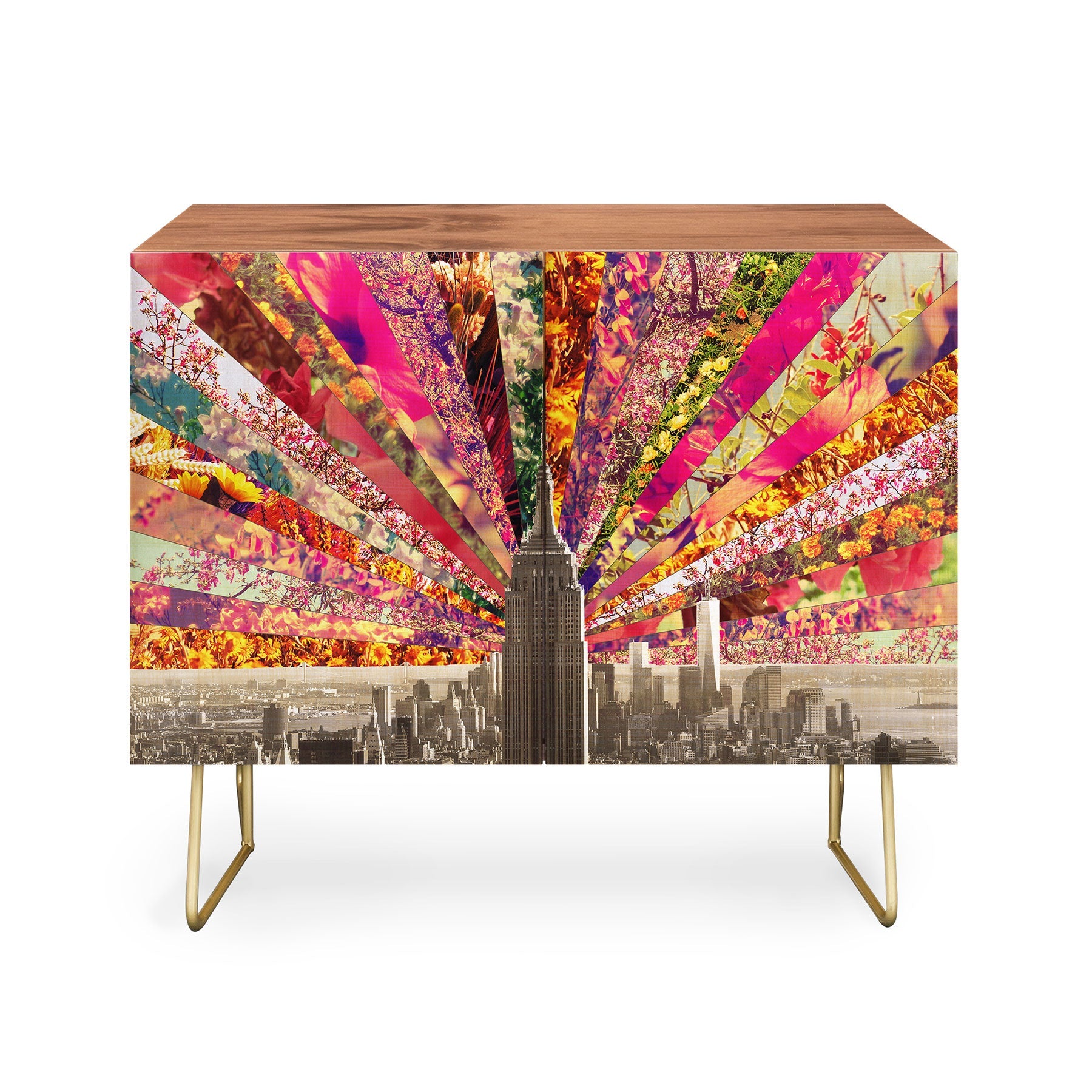 Bianca Green Blooming NY Credenza