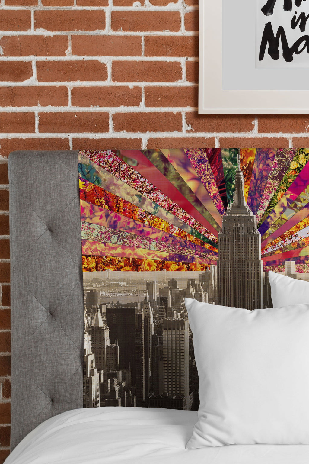 Bianca Green Blooming NY Tapestry