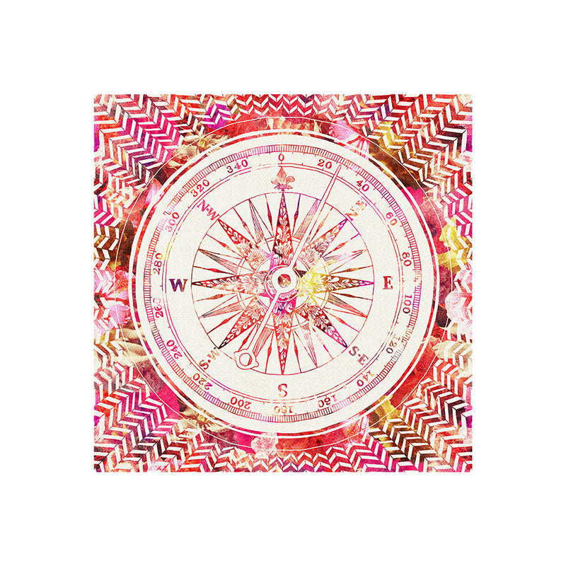 Bianca Green Follow Your Own Path Pink Art Print