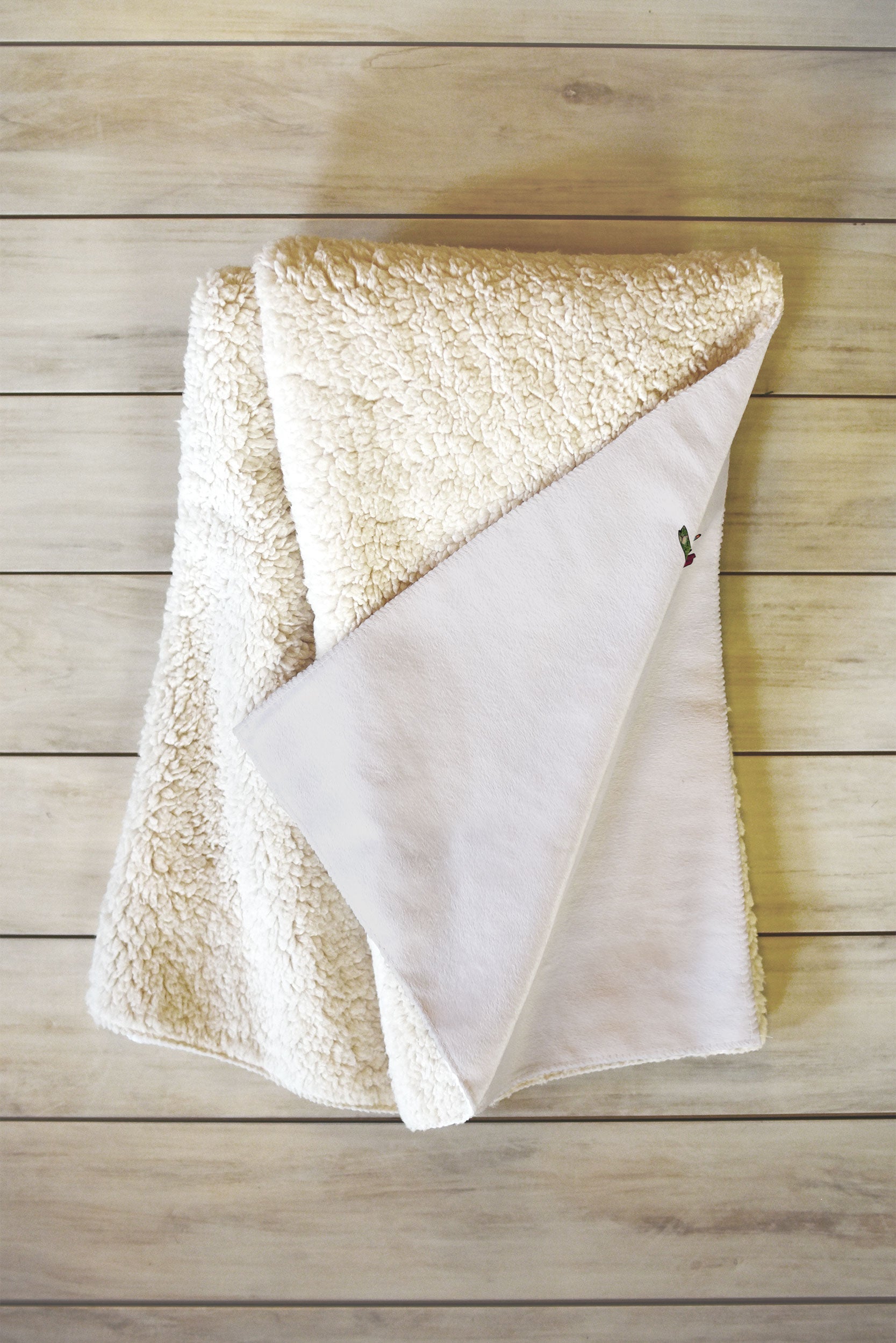 Bianca Green Its Your World Fleece Throw Blanket