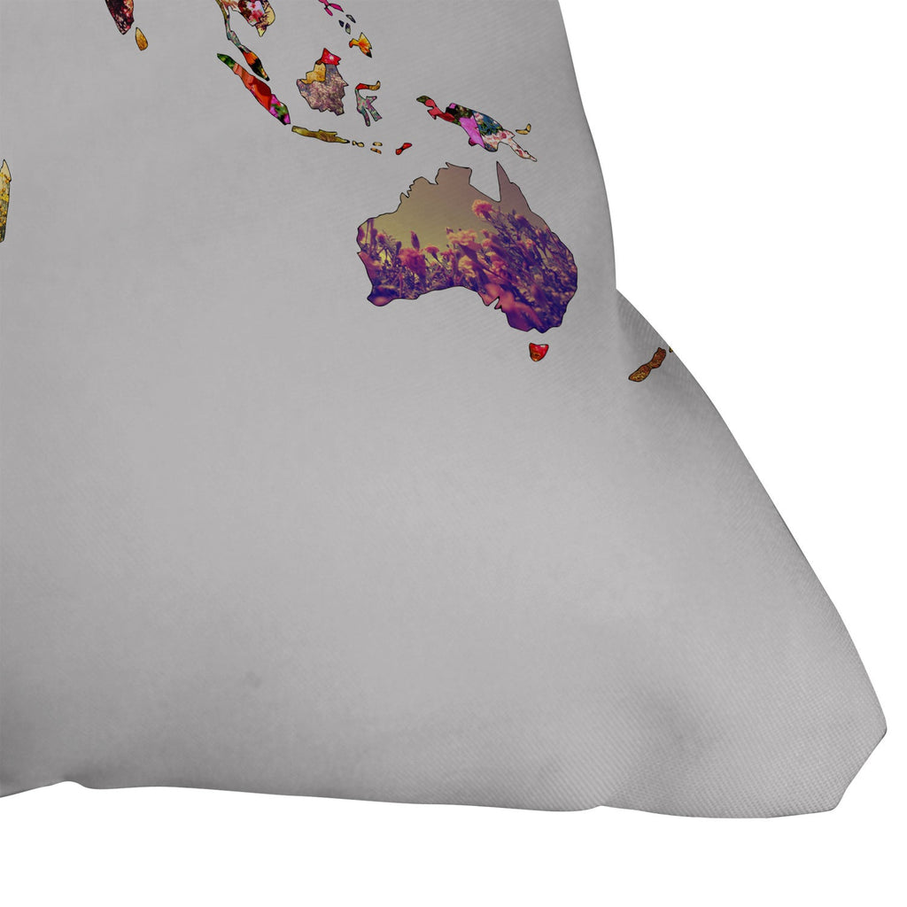 Bianca Green Its Your World Throw Pillow