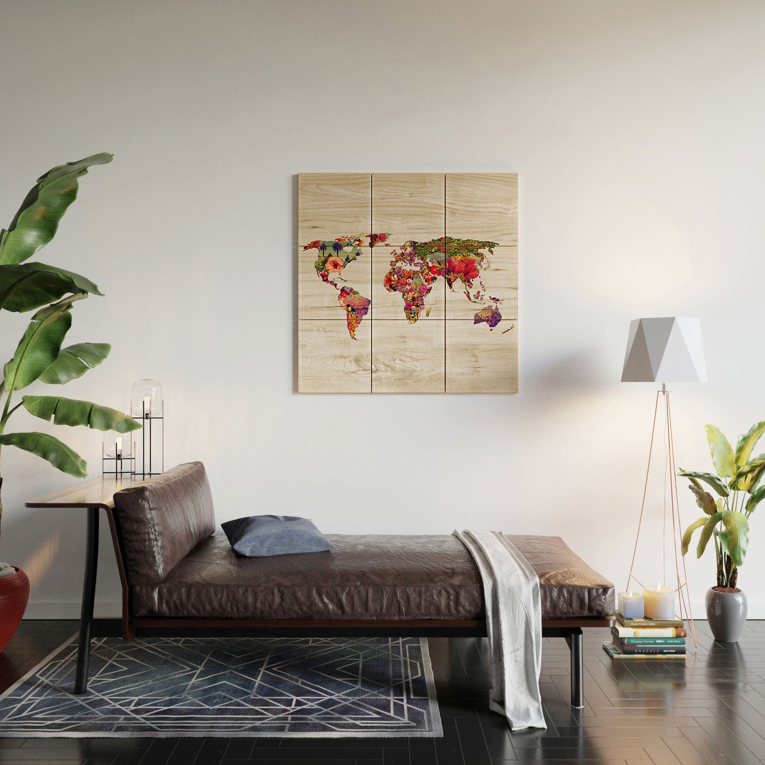 Bianca Green Its Your World Wood Wall Mural