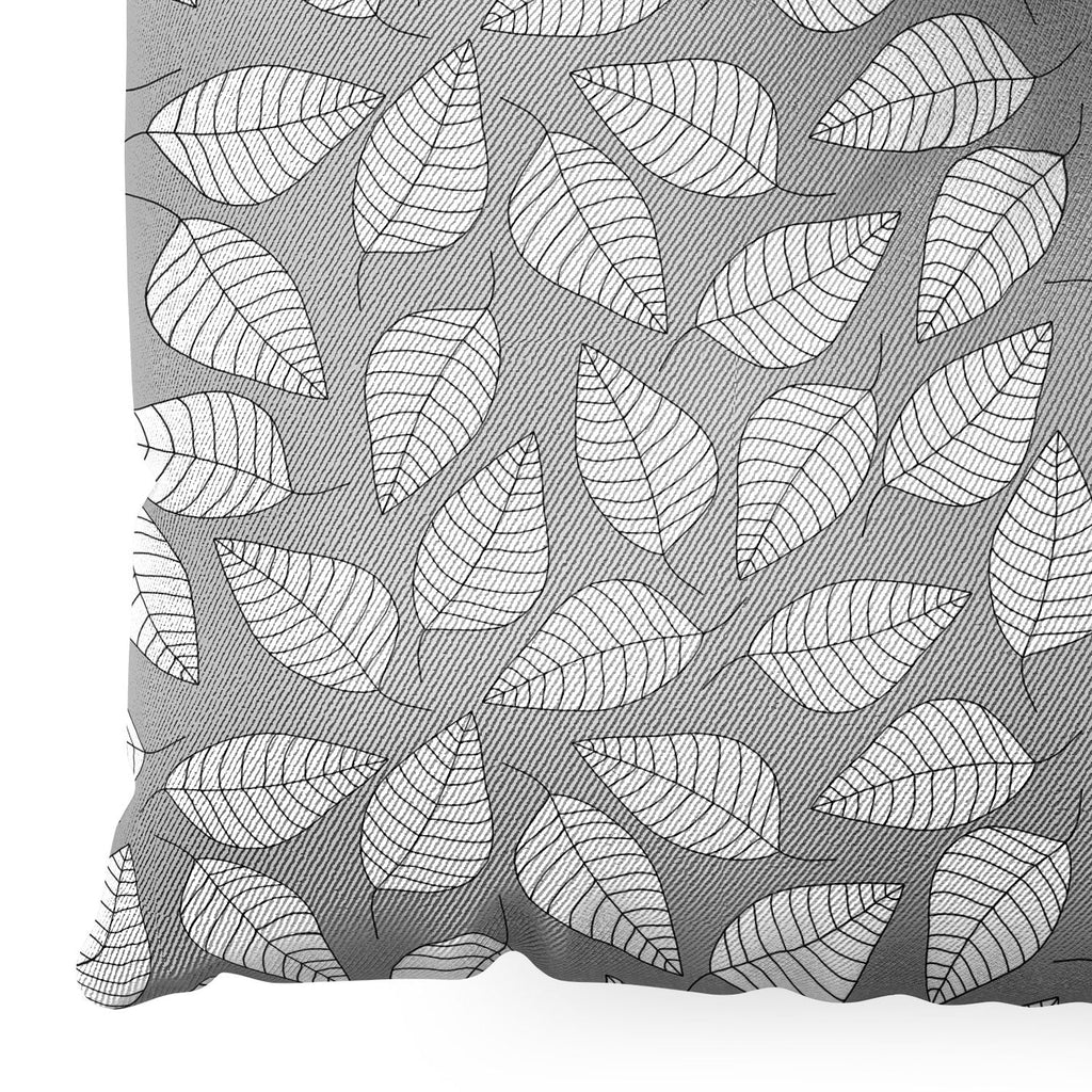 Bianca Green Leafy Floor Pillow Square