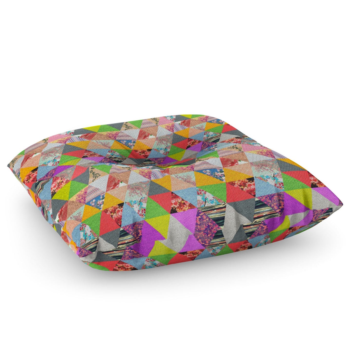 Bianca Green Lost In Pyramid Floor Pillow Square