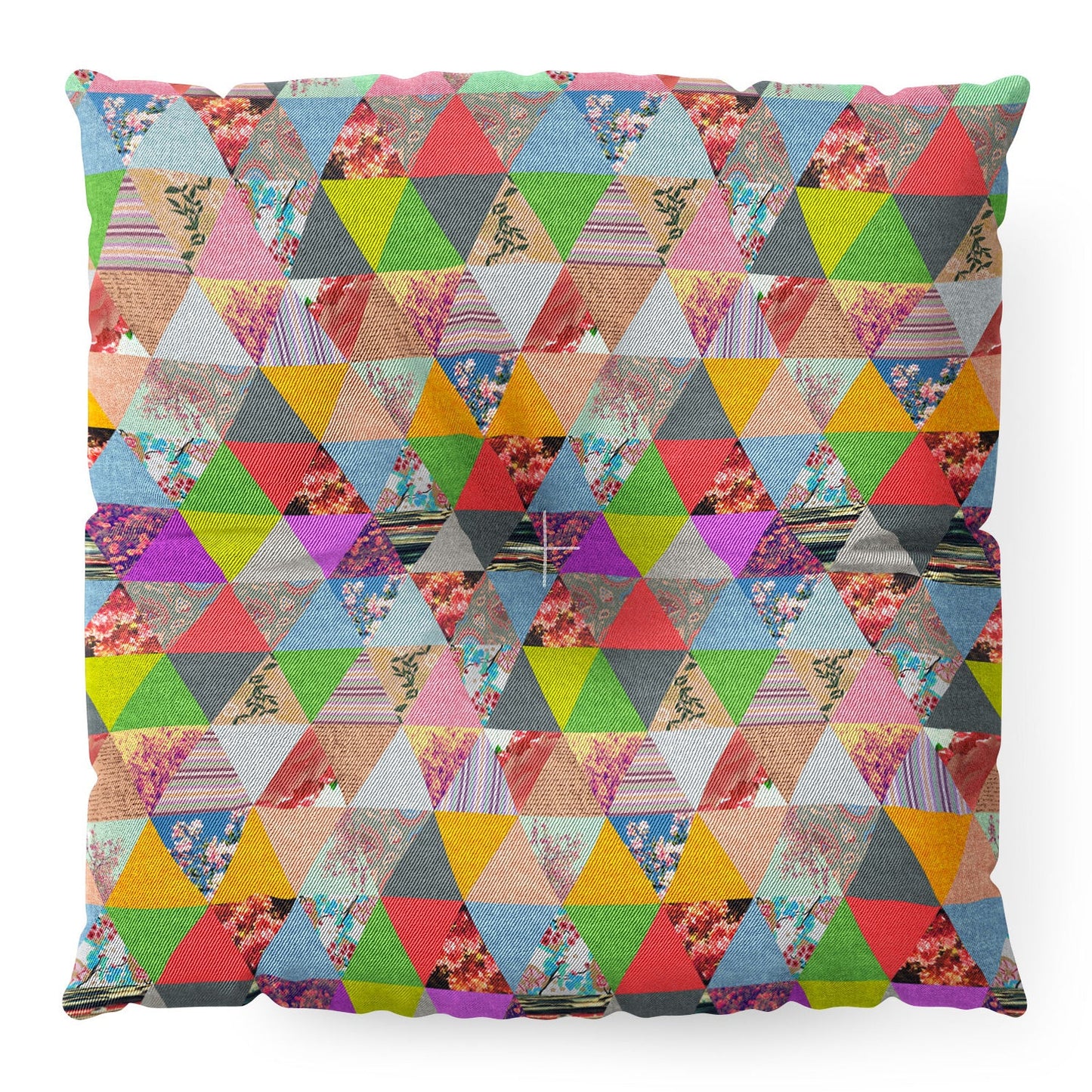 Bianca Green Lost In Pyramid Floor Pillow Square