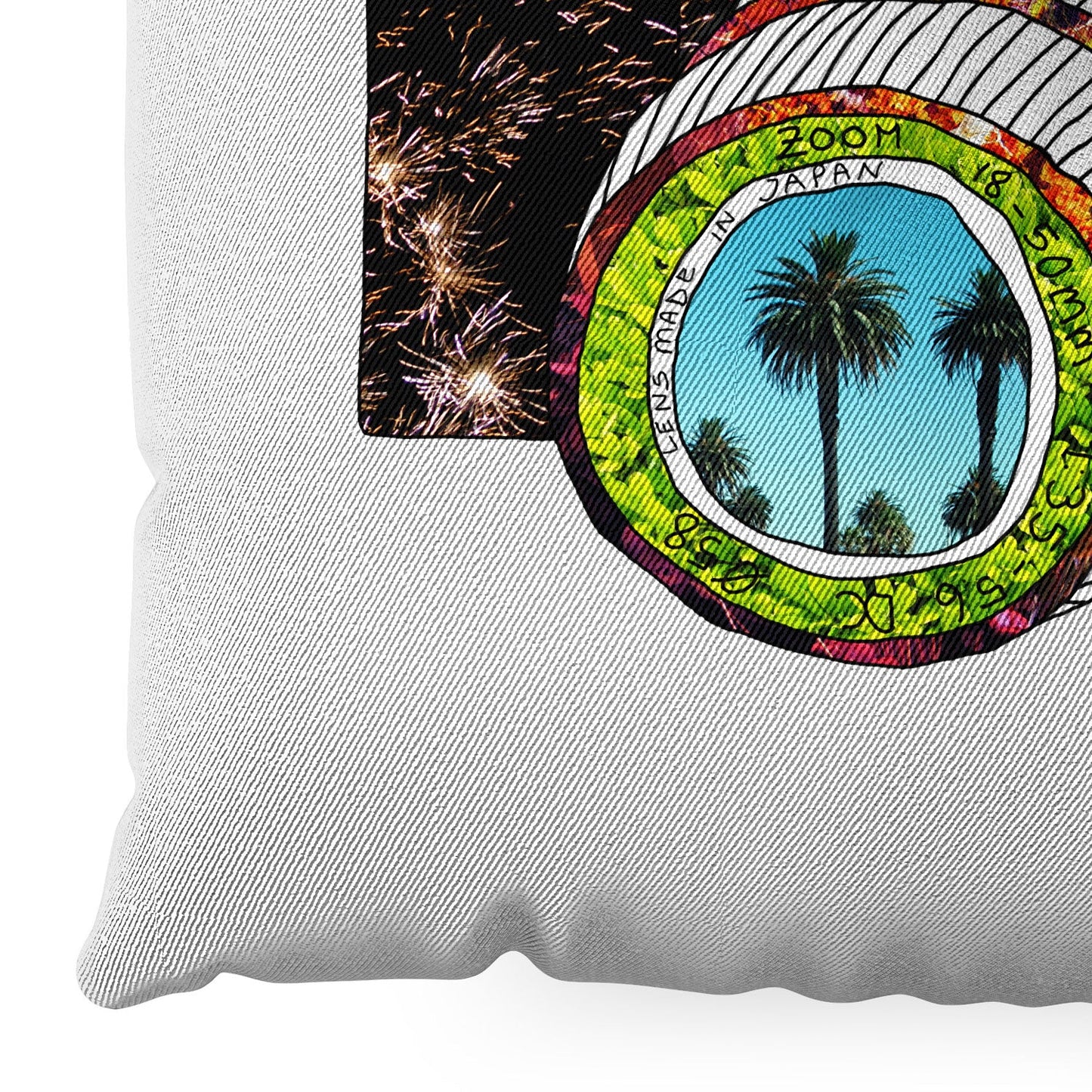 Bianca Green Picture This Floor Pillow Square