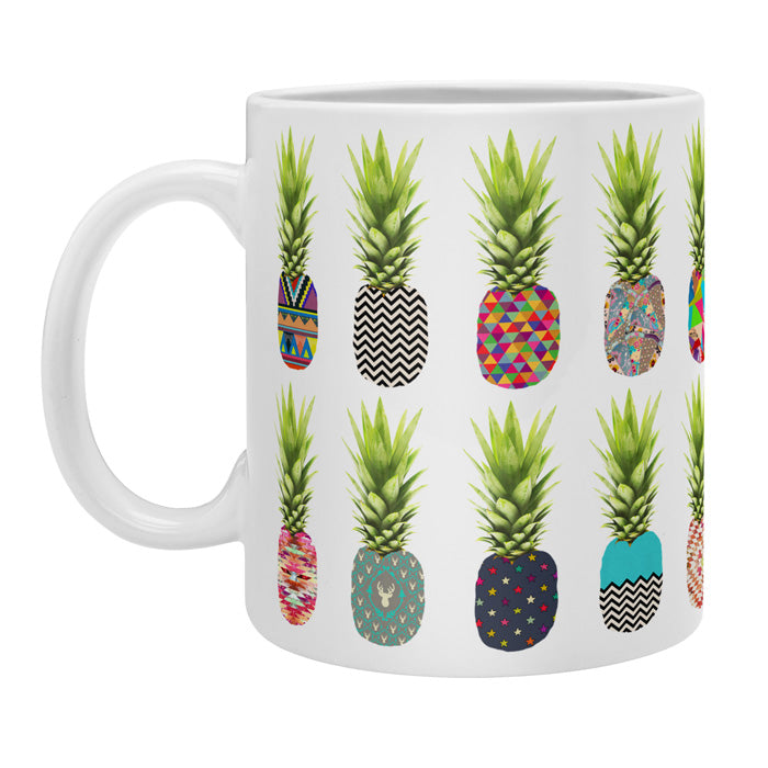 Bianca Green Pineapple Party Coffee Mug