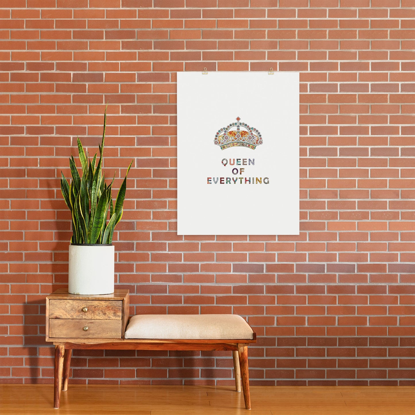 Bianca Green Queen Of Everything Art Print