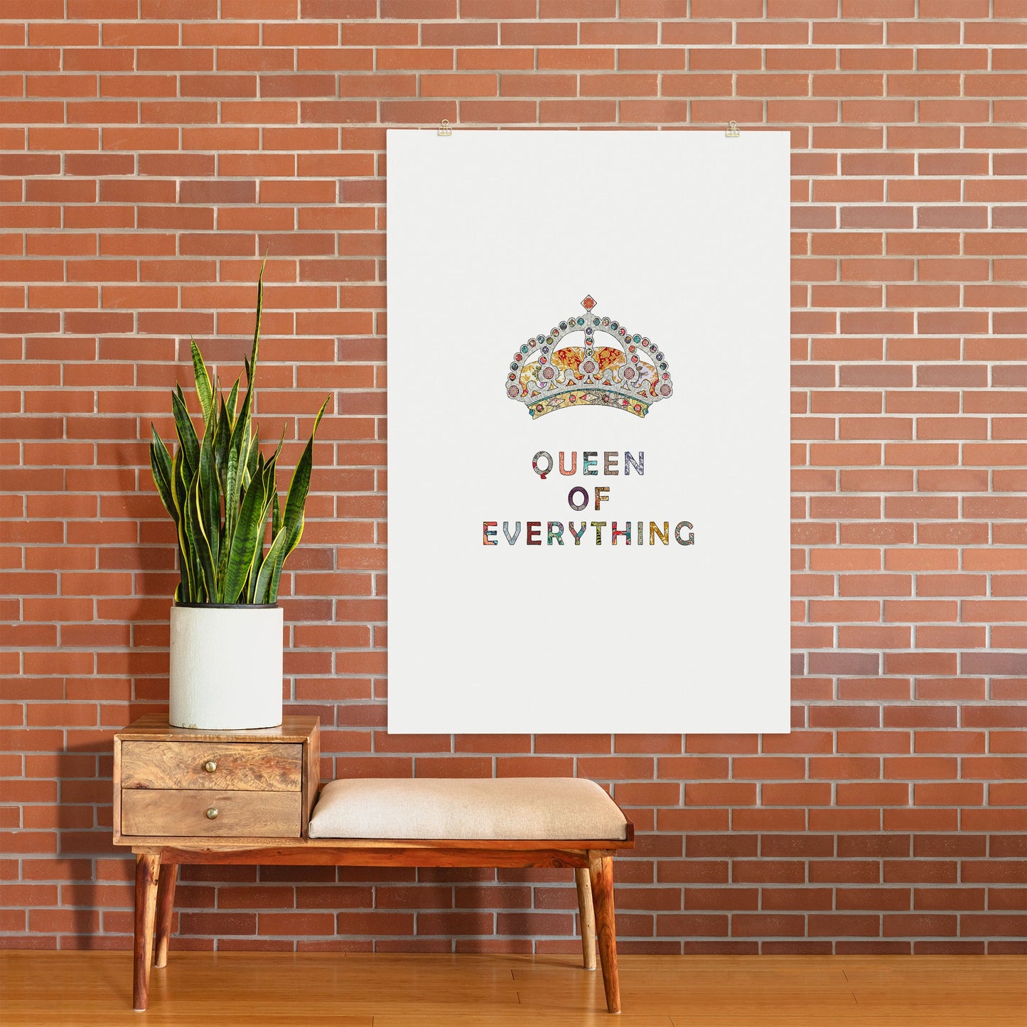 Bianca Green Queen Of Everything Art Print