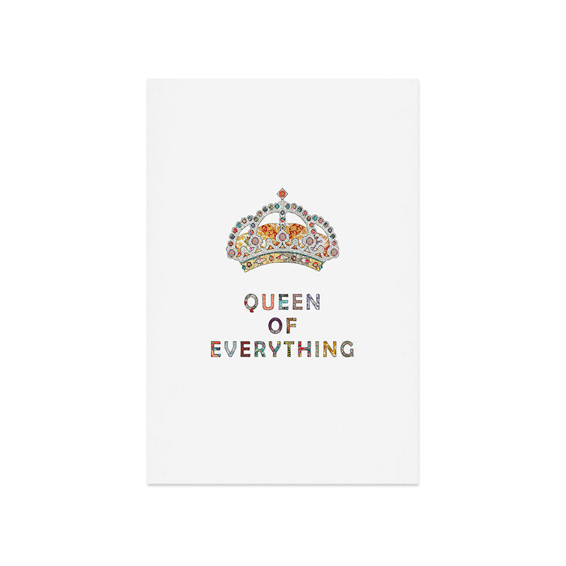 Bianca Green Queen Of Everything Art Print