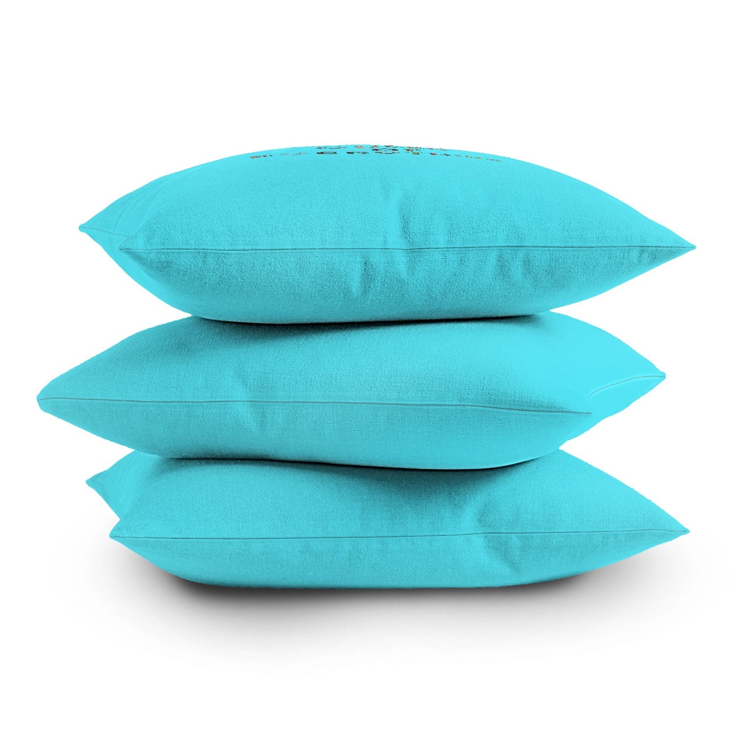 Bianca Green Queen Of Everything Blue Throw Pillow
