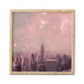 Bianca Green Stardust Covering New York Framed Wall Art