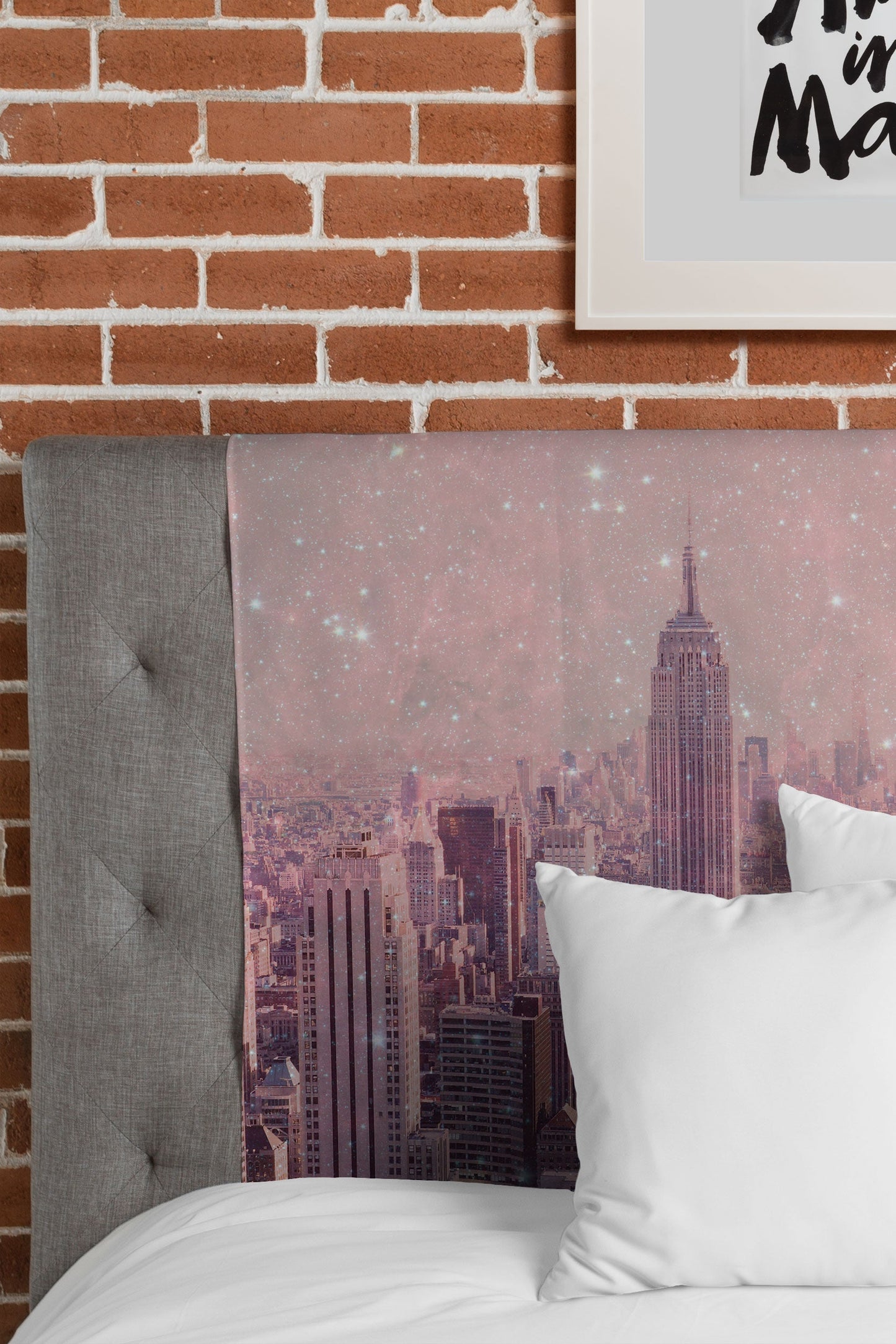 Bianca Green Stardust Covering New York Tapestry