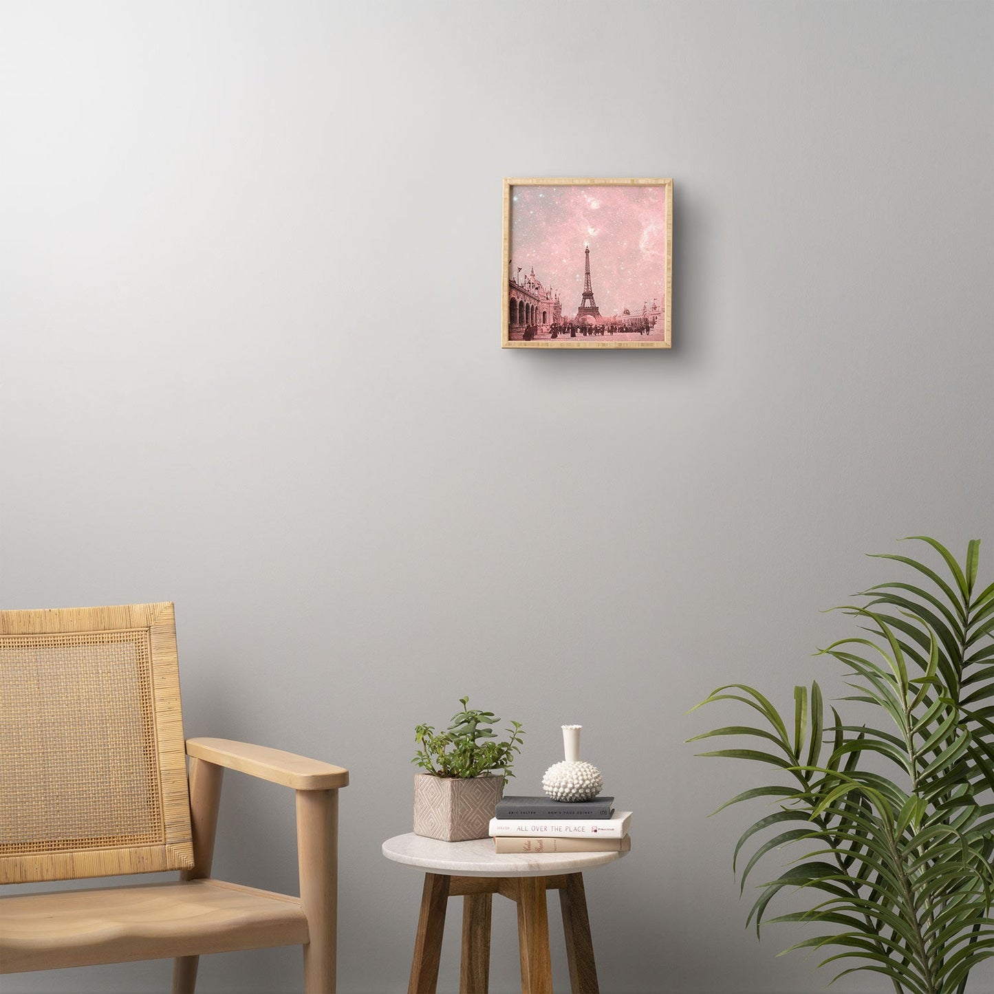 Bianca Green Stardust Covering Vintage Paris Framed Wall Art