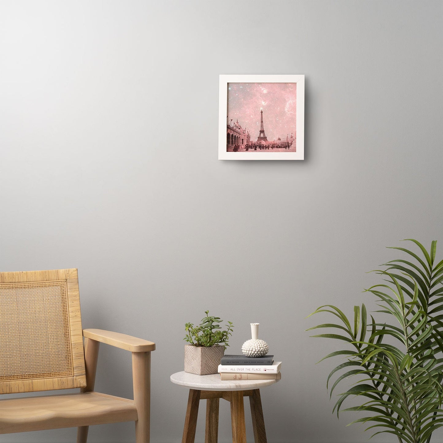 Bianca Green Stardust Covering Vintage Paris Framed Wall Art