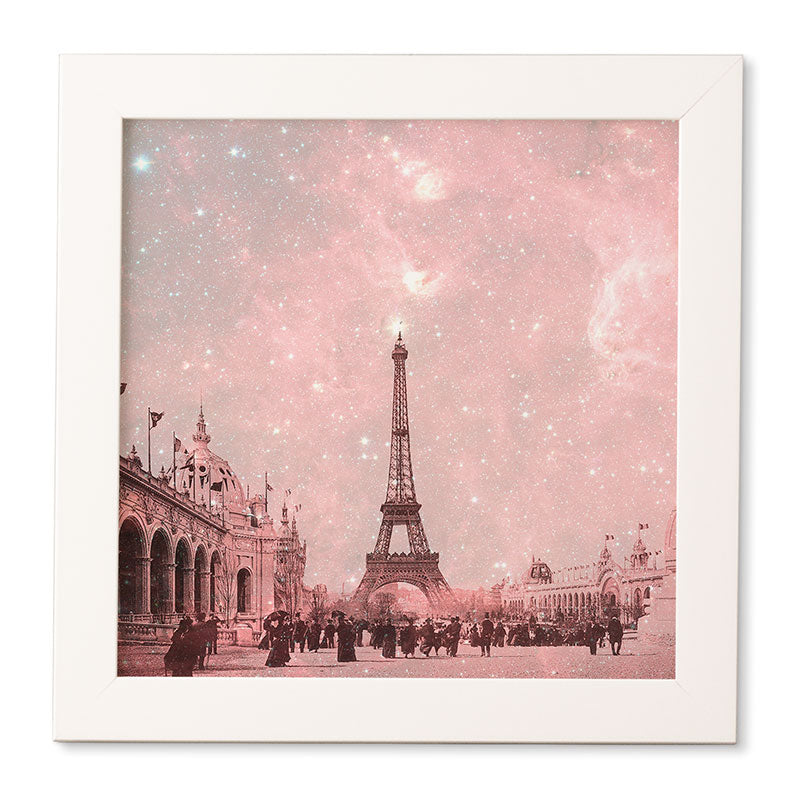 Bianca Green Stardust Covering Vintage Paris Framed Wall Art