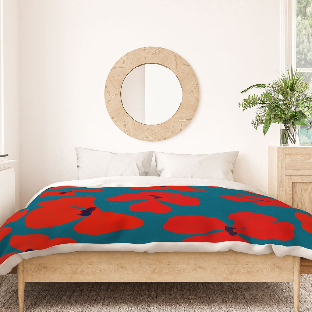 Garima Dhawan oxalis 1 Duvet Cover